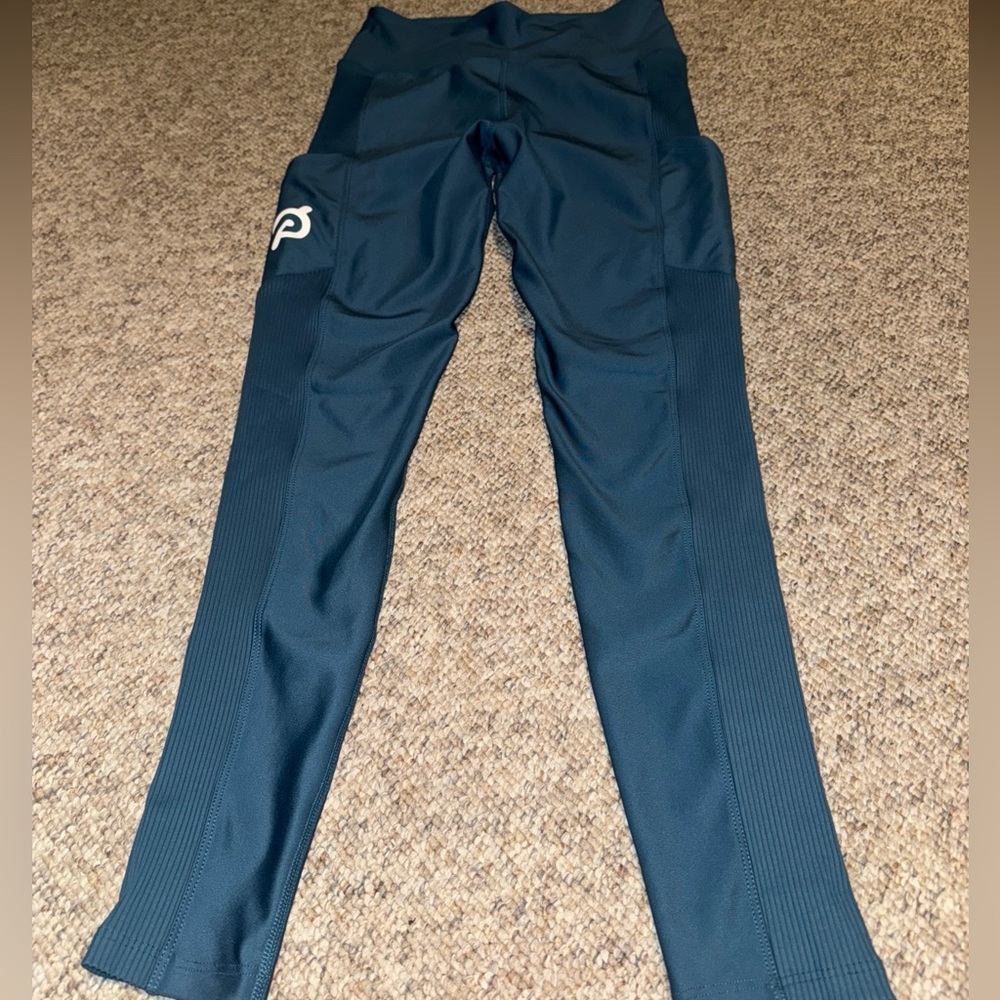 Womens Size Large Peloton Leggings Blue